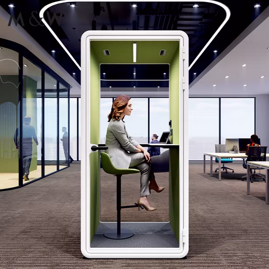 Movable Portable Private Work Small Soundproof Booth Acoustic Cabine