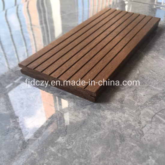 (Imperméable et résistant au gel) Plancher en bambou tissé à brins d'intérieur et d'extérieur