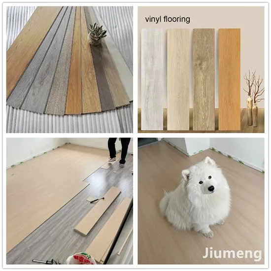Revêtement de sol en plastique de luxe Spc PVC Spc Lvt Lvp Vinyle